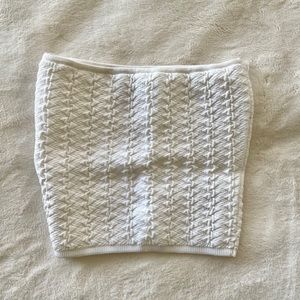 Aritzia white tube top🤍✨